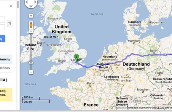 Vytenio Aleksandraičio maršrutas 2