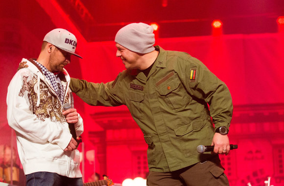 Koncerto „G&G Sindikatas: Unplugged“ akimirka