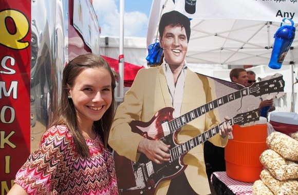 „Elvis Week“ renginio akimirka