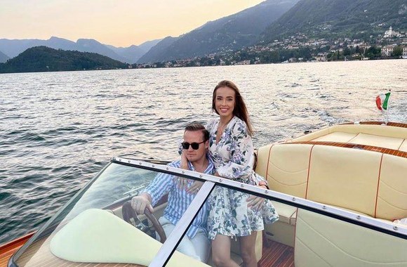 Viktorijos Siegel ir Lauryno Suodaičių atostogų Italijoje akimirka / Asmeninio albumo nuotr.