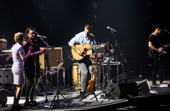 Jamesą Bluntą apšildė Justinas Jarutis