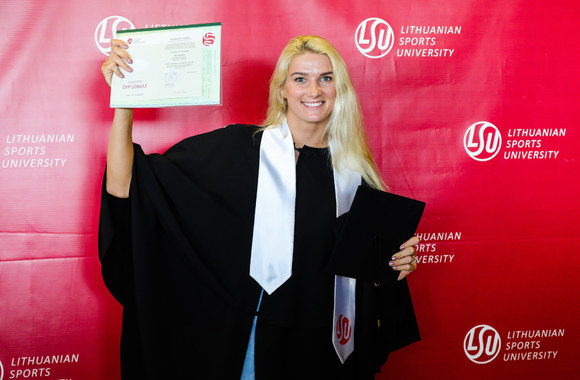 Lietuvos sporto universiteto bakalauro ir magistro diplomų teikimas / T. Biliūno / „Žmonės Foto“ nuotr.