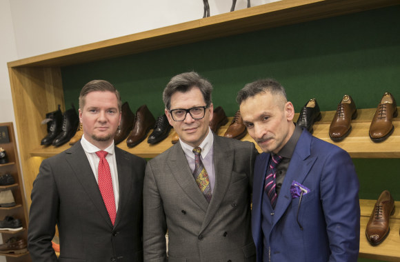 Salone „Seva The Gentleman“ surengtas kostiumų gamintojo „Scabal“ bei klasikinės vyrų mados tendencijos pristatymas 