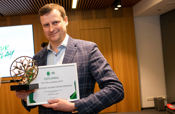 Lietuvos „Fair Play“ apdovanojimai/Pauliaus Peleckio/„ŽMONĖS Foto“ nuotr.