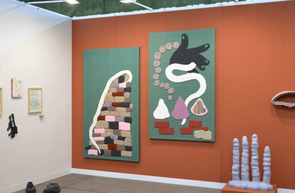 Lauros Põld parodos „Positions“ Berlyno meno mugėje fragmentas / Pranešimo autorių nuotr.