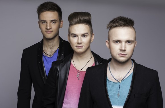 „16 Hz Tribute“ (iš dešinės): Evaldas Ragelis, Žilvinas Lipnickas ir Matas Kaunietis