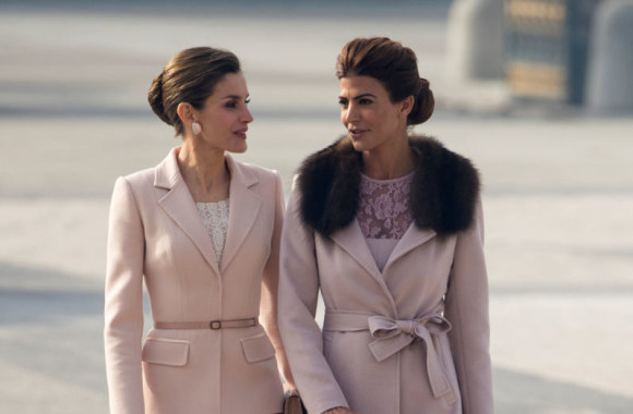 Ispanijos karalienė Letizia ir Argentinos pirmoji ponia Juliana Awada