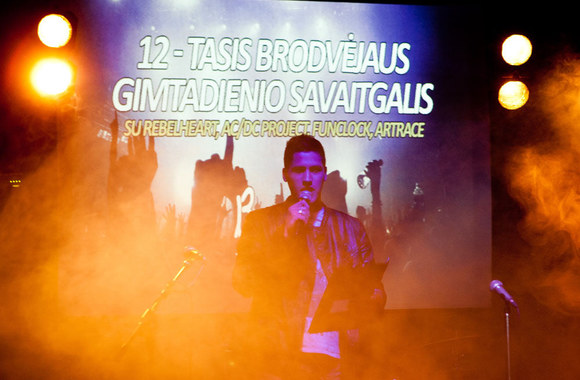 Muzikinio klubo  „Brodvėjus Pub“ gimtadienio akimirka