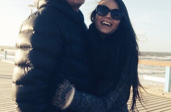 Simona Burbaitė su tėčiu