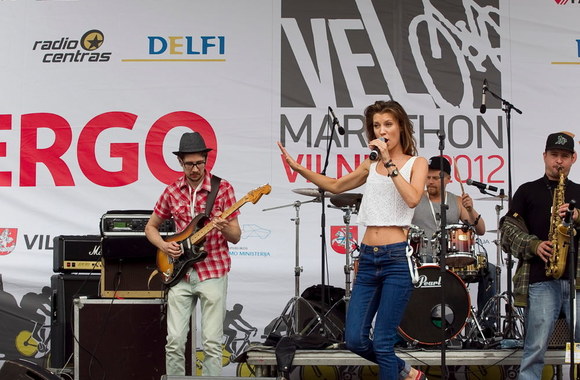 „Saulės kliošo“ koncerto akimirka