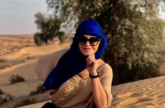 Kristinos Kaikarienės gimtadienis Jungtiniuose Arabų Emiratuose