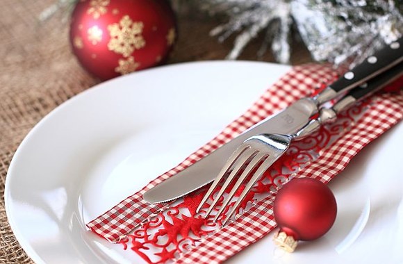 Kalėdinis stalo serviravimas