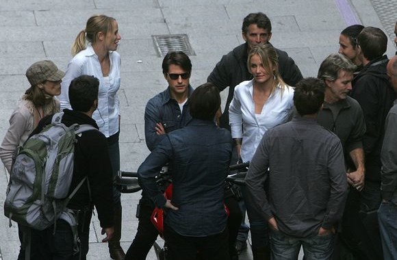 T.Cruise'as ir C.Diaz