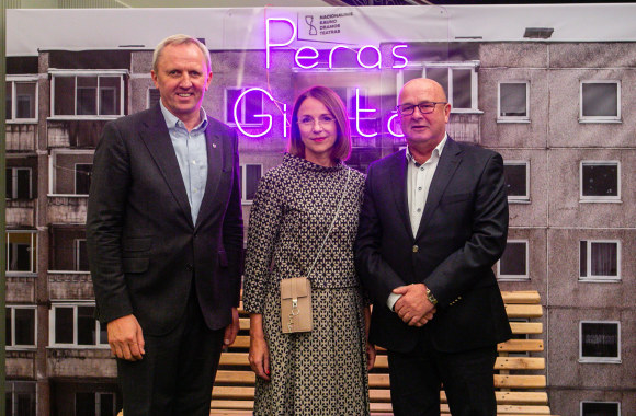 Spektaklio „Peras Giuntas“ premjeros svečiai / Teodoro Biliūno nuotr.