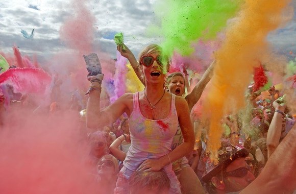 „Holi“ festivalis Dresdene