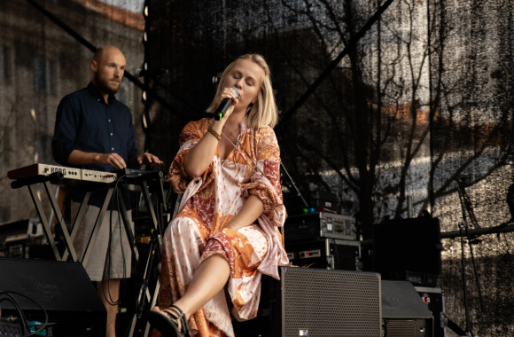 „MaNNazz“ grupės pasirodymas festivalyje „Sostinės dienos 2019“ /Beatos Zemskos nuotr.