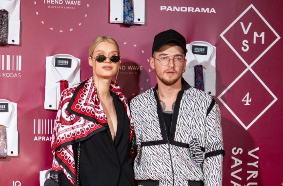 Vyrų mados savaitės atidarymo akimirka (2019 m.)/Pauliaus Peleckio/„ŽMONĖS Foto“ nuotr.