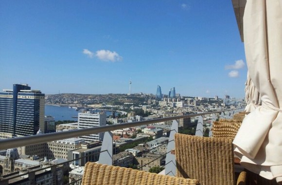 Viešnagės Azerbaidžane akimirka