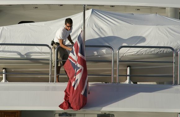 Tigerio Woodso jachta Floridoje