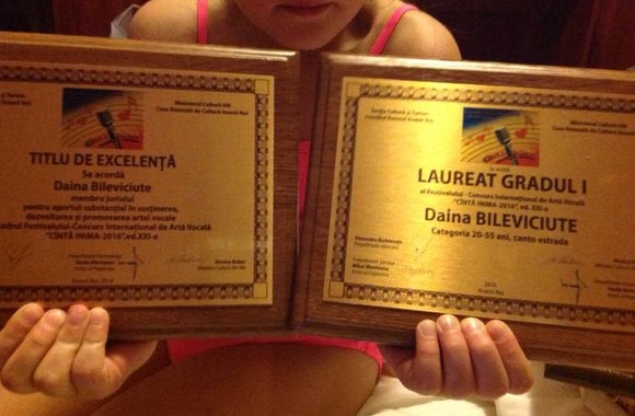 Dainos Bilevičiūtės viešnagės Moldavijoje akimirka