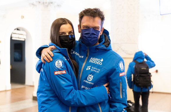 Gabrielė Martirosian ir Vaidotas Žala / Gretos Skaraitienės nuotr. 