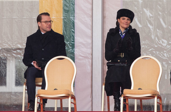 Švedijos princesė Victoria su vyru princu Danieliu
