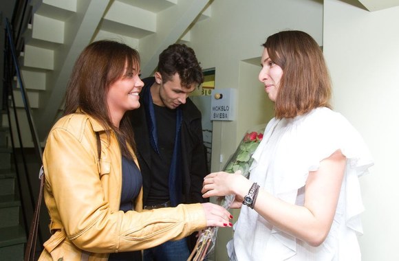 Naujų mokslo metų pradžios šventės akimirka.