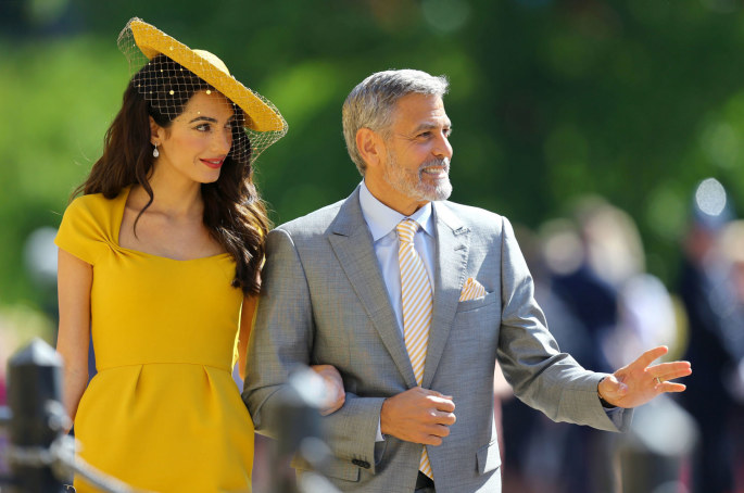 Amal ir George'as Clooney / „Scanpix“ nuotr.