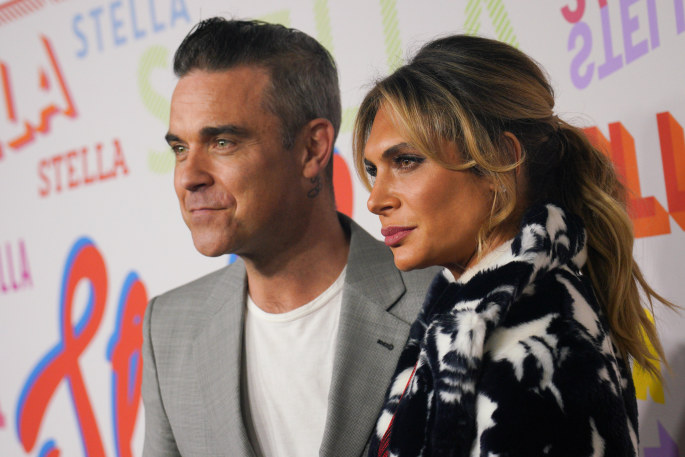 Robbie Williamsas ir Ayda Field / Vida Press nuotr.