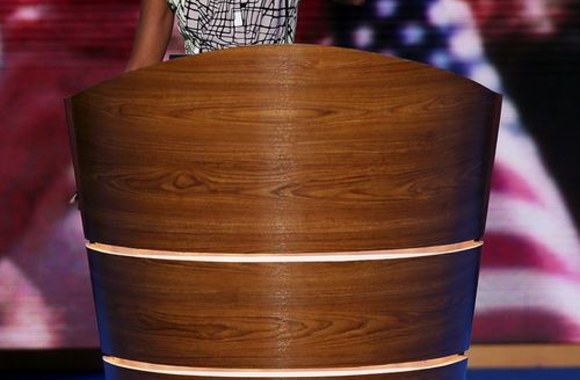 Michelle Obama Demokratų partijos suvažiavime