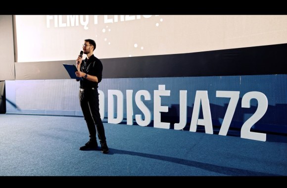 72 valandų filmų kūrimo iššūkio „Odisėja72“ apdovanojimų ceremonijos akimirkos