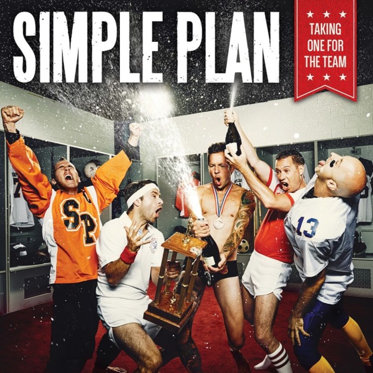 „Simple Plan“ albumo „Taking One for the Team“ viršelis