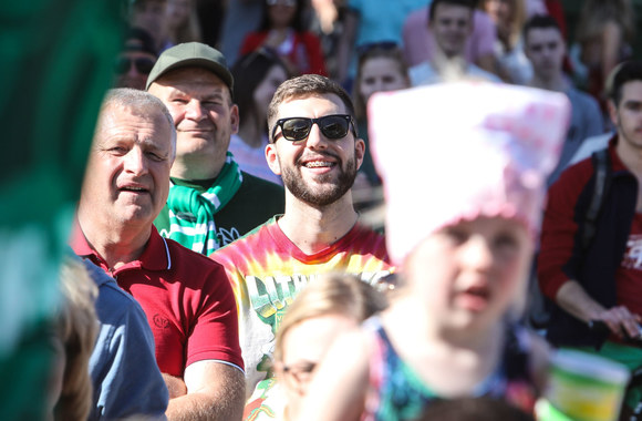 Kauno "Žalgirio" sutiktuvių akimirka