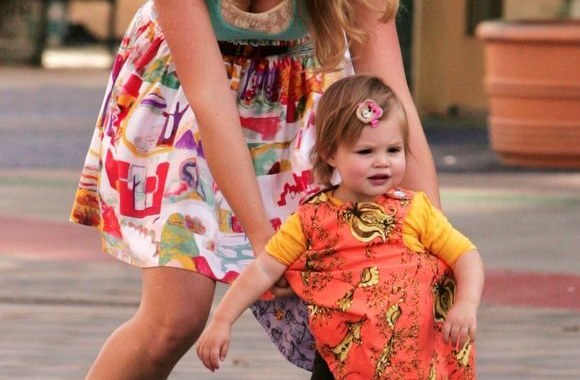 B.Philipps su dukra filmavimo aikštelėje Los Andžele