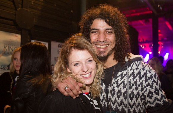 Viktoras Diawara-Vee su žmona Živile Diavara