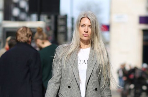 Londono mados savaitės gatvės stilius, Sarah Harris