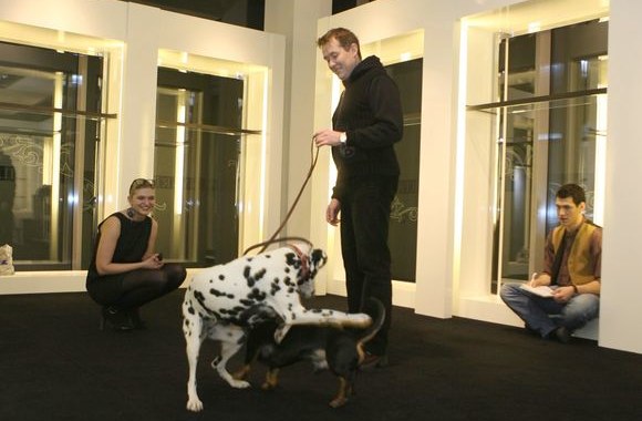 Džiugas Siaurusaitis su savo augintiniu