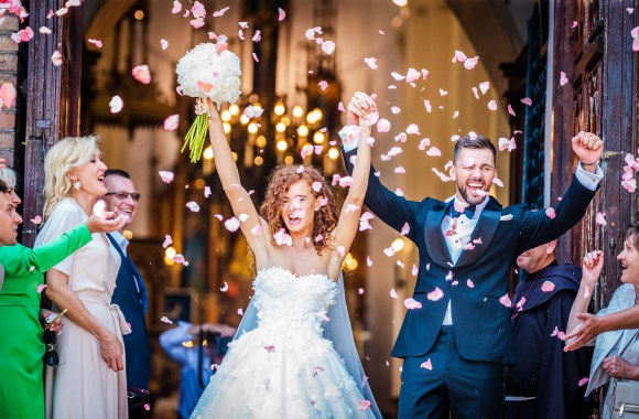 Dalios Belickaitės ir Edvino Šeškaus vestuvės / Lauryno Trimonio nuotr.
