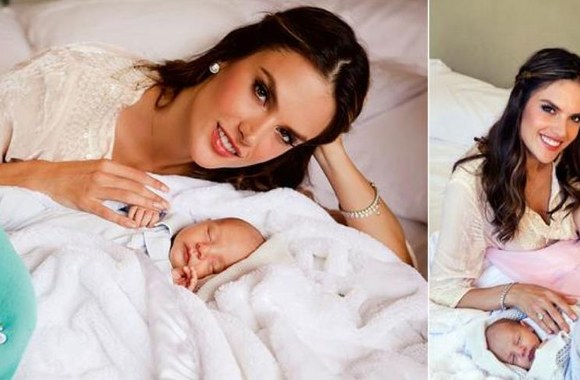 Alessandra Ambrosio su vaikais