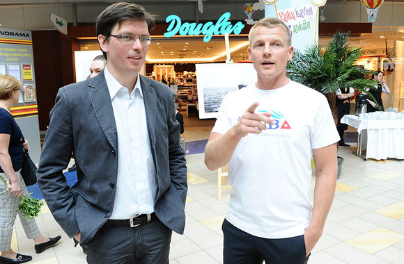 Laimas Fergizas ir Marius Jovaiša