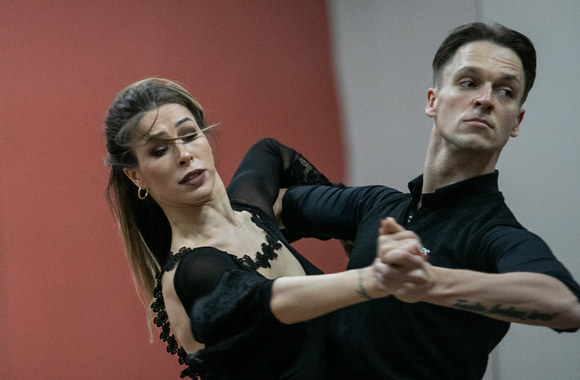 Pristatytas Pasaulio standartinių sportinių šokių čempionatas Lietuvoje / Pauliaus Peleckio / „ŽMONĖS Foto“ nuotr.