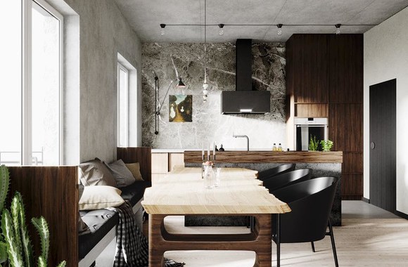 Agnės Stanikūnaitės kurtas interjero dizainas/Asmeninio archyvo nuotr.