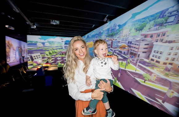 Naujos pramogų erdvės vaikams atidarymas / Organizatorių nuotr.