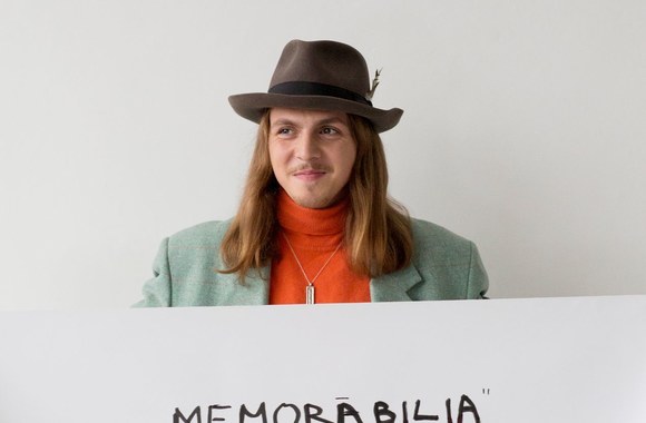 Grupės „Mellow Yellow Daffodil“ vokalistas Edvinas Kopcevas / Pauliaus Butkaus nuotr.