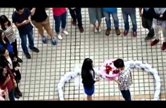 VIDEO kadras: Įsimylėjėlio fiasko