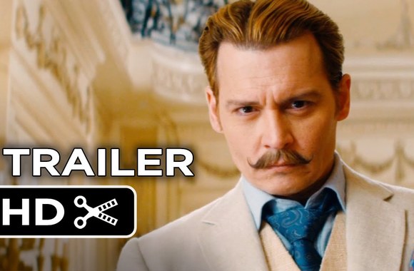 VIDEO kadras: Filmo „Ūsuotasis ponas Mortdecai“ anonsas