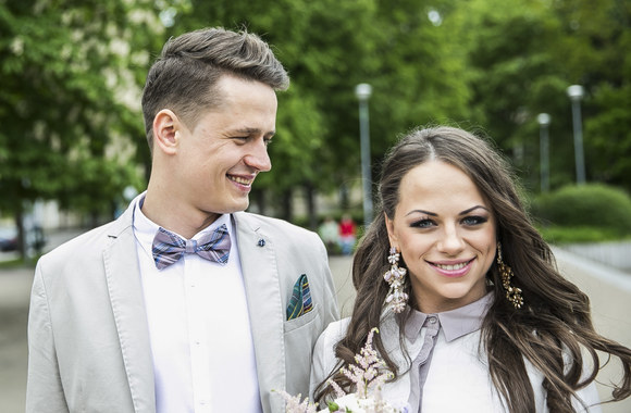 Ineta Puzaraitė ir Ąžuolas Žvagulis