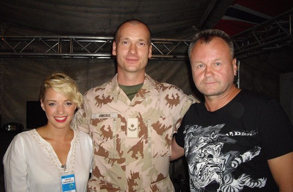 Anželos Adamovič kelionės į Afganistaną akimirka