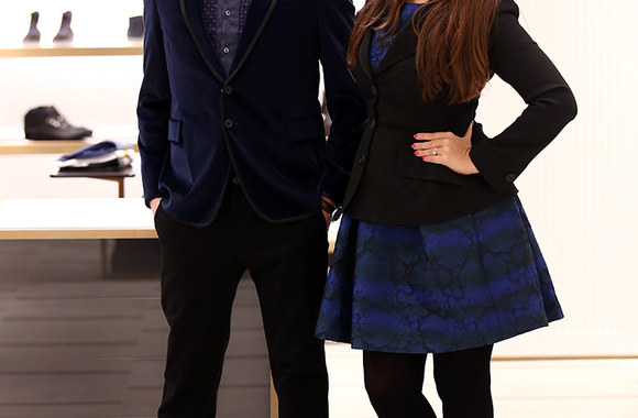 Marija Palaikytė ir fotosesijos modelis Vilius Gudavičius