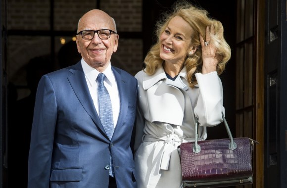 Rupertas Murdochas ir Jerry Hall